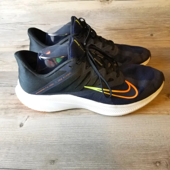 Nike Shoes Nike Mens Quest Obsidian Atomic Orange Running